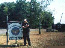 Syd Edwards at the 100th. Bomber Group Restaurant, Cleveland, Ohio